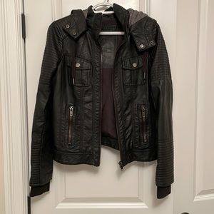 Leather jacket